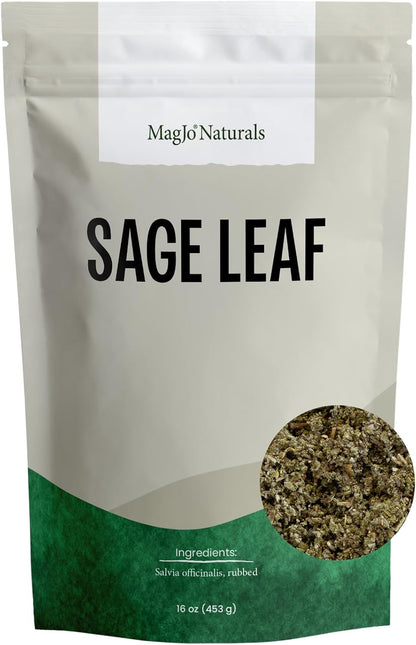 MagJo Naturals, Rubbed Sage (1 Pound Bag) bulk Salvia officinalis