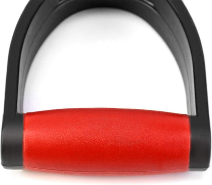 QWORK Plastic Spade Shovel with D Grip, 1-1/4" Polypropylene Shovel Handle for Digging and Raking