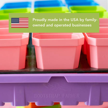 Bootstrap Farmer Ultimate Seed Starter Kit in Black with Humidity Domes for Indoor Seed Starting, Propagating, Germinating