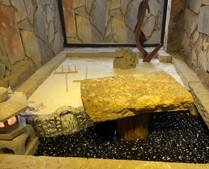 20 lbs Black Pebbles for Plants, 0.8-1.2 inch Small River Rocks for Landscaping, Decorative Stones for Planters Vase Fillers Fish Tank Gravel and Garden Rocks