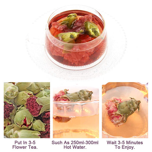 Plant Gift 100% Herbal Carnations Flowers Tea,Chinese Flower tea, 100% natural carnation tea health 45g/1.58oz
