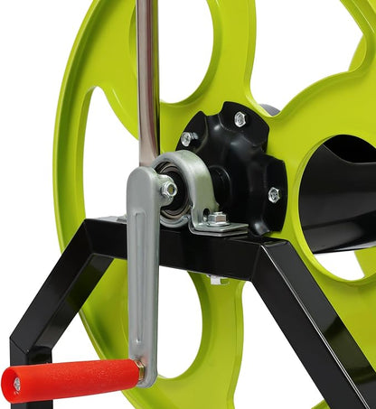 Metal Hose Reel for 0.55in Hose Reel, 28.1ft Garden Hose with Brackets and Handle for Watering Lawn and Flowers, Car