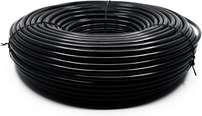 100FT 1/4 inch Drip Irrigation Tubing Distribution Hose Tube for Garden Irrigation System
