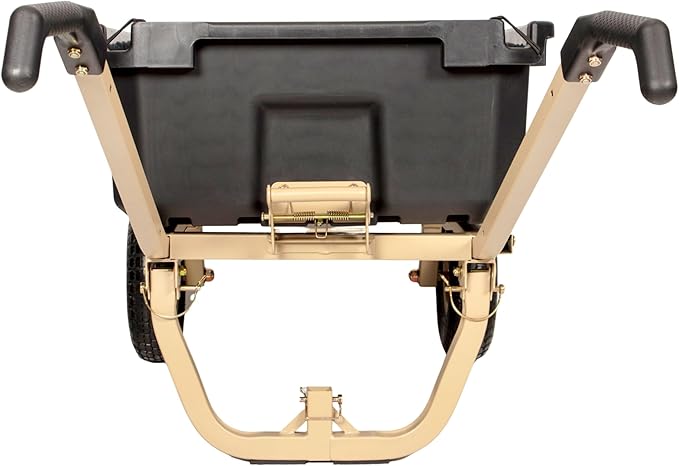 Heavy-Duty Garden Cart on Wheels – 7 Cu. Ft. 2-in-1 Utility Wagon & Wheelbarrow, Push or Tow Design, 600 lb. Capacity, All-Terrain Utility Cart with 13" No-Flat Wheels