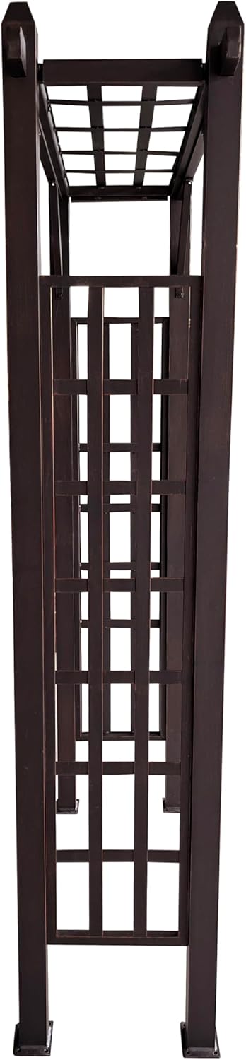 Bronze Modern Aluminum Garden Arbor Arch