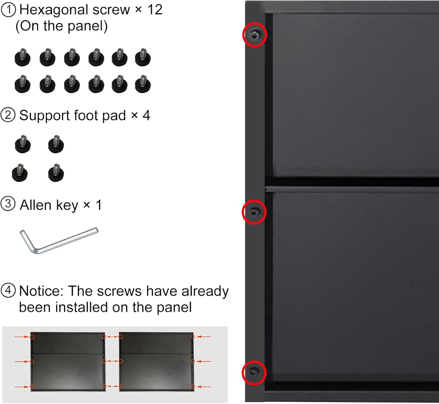 Metal Planter Box Rectangular Block - Galvanized Steel Long Box Planter Modern Outdoor Planters All-Weather Use with Drainage Holes for Patio/Porch, 35.5×24×12IN