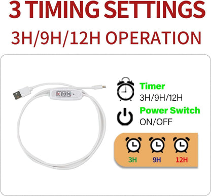 Indoor Planter Grow Light, Soil & Hydroponic Dual Mode, Automatic Timer for 3H/9H/12H, Full Spectrum 9 Dimmable Levels, Plants Germination Kit for 4 Pods, Ideal for Herbs, Flowers & Vegetables (Grey)