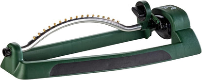 Lawn Oscillating Water Sprinkler 100006 Adjustable Pattern to Cover 2,695 sq.ft. by New England Garden Tools
