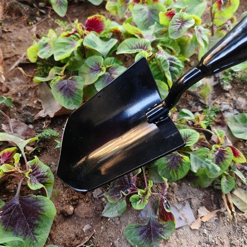 Gardening Tools – 3-in-1 Premium Garden Tool Set,Heavy Duty Pruning Shear, Trowel and Transplanter,Rust-Proof Hand Tool Set, Ideal Gardening Gifts for All (Black)