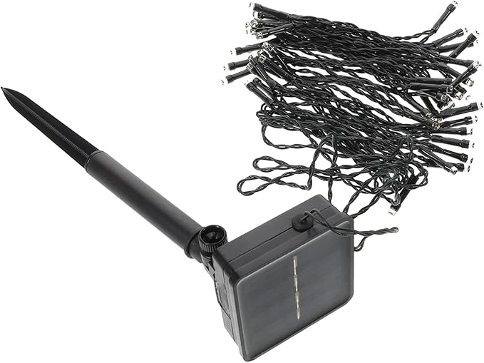 Solar String Lights Outdoor LED Solar Powered Garden Decor Warm White for Patio Fence Balcony for Use