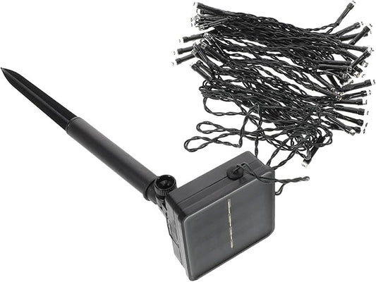 Solar String Lights Outdoor LED Solar Powered Garden Decor Warm White for Patio Fence Balcony for Use