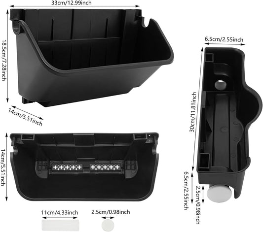 Vertical Wall Planter with 24 Pots, Hanging Garden Plant Flowerpot Holder, Stackable Wall-Mounted Planter, Balcony Planters for Flowers Vegetables Fruits (Black, 24 Pots+6 Drainage Planters&Pipe)