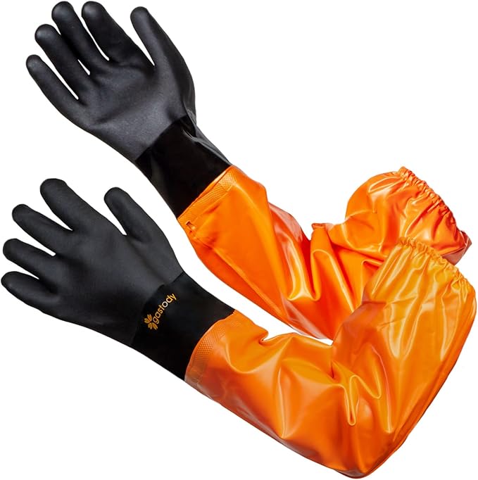 Gastody™ - Chemical Resistant Gloves, Reusable,Heavy Duty Safety Work Gloves,Resist Acid,Oil,Alkali - S-M-L-XL-XXL Size