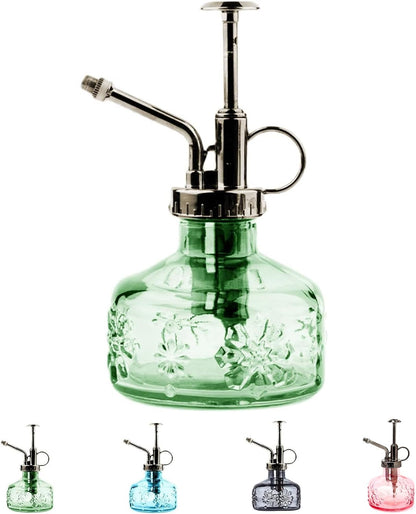 XXXFLOWER Glass Plant Mister Spray Bottle for Indoor Plant Spritzer Succulent Watering Bottle