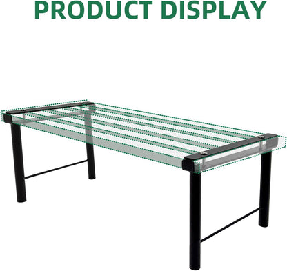 2PC Extra leg extensions, Replacement Parts for Metal Plant Stand (Short Leg Replacement Part Ebony)