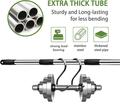 Weed Puller Tool, 78" Manual Weeder Remover Tool, 2 in 1 Stand Up Rake for Garden