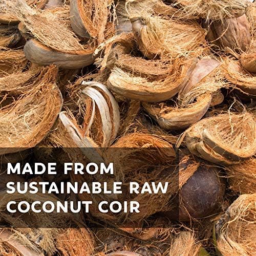 Minute Soil Bulk Coconut Coir Block 2-Pack – OMRI Listed for Organic Use – Compressed Growing Medium Expands with Water – Indoor & Outdoor Gardening Soil Alternative