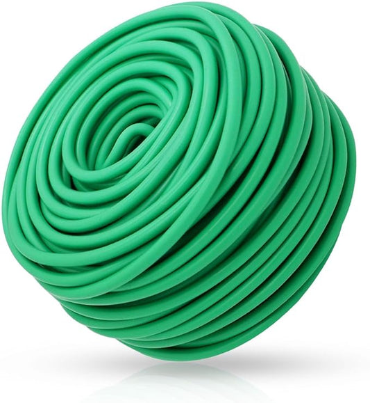 Garden Flexible Wire Tie, TPR Soft Twist Plant Ties Support Plant Vines for Supporting and Fixing Garden Planting Branches Vines & Stems ,Organize Data Wire and Office Organization (100ft, 0.2in)