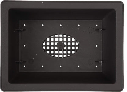 KINJOEK 20 PCS 6.5 Inch Bonsai Training Pots, Rectangular Plastic Bonsai Pots, Flower Succulent Pots Container for Garden, Indoor, Home Decorative