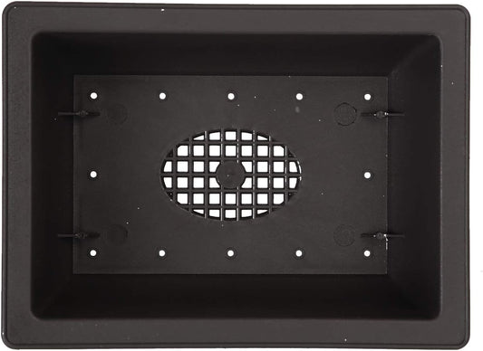 KINJOEK 20 PCS 6.5 Inch Bonsai Training Pots, Rectangular Plastic Bonsai Pots, Flower Succulent Pots Container for Garden, Indoor, Home Decorative