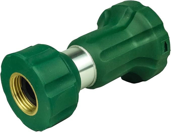 Garden Hose Nozzle Heavy Duty Metal Water Nozzle with Adjustable Watering Patterns High Pressure Hose Nozzle Sprayer, Pefect for Washing and Cleaning