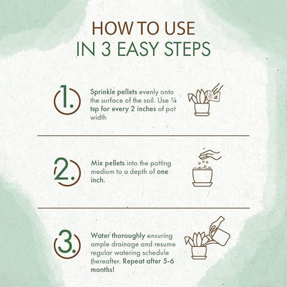 Indoor Plant Food - All-Purpose Fertilizer (Liquid Alternative) - Best for Houseplants Indoors + Common Home Outdoor Plants in Pots (5 oz)