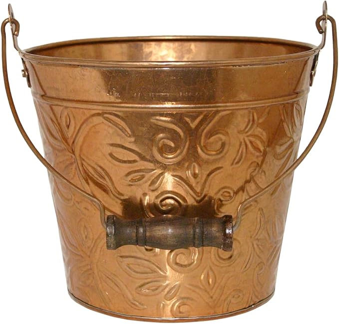 Headwind Vintage Collection - Floral New Penny Planter with Handles – 12 Inch Flower Pots Decorative Plant Indoor – Plant Pots Indoor with Drainage by Robert Allen