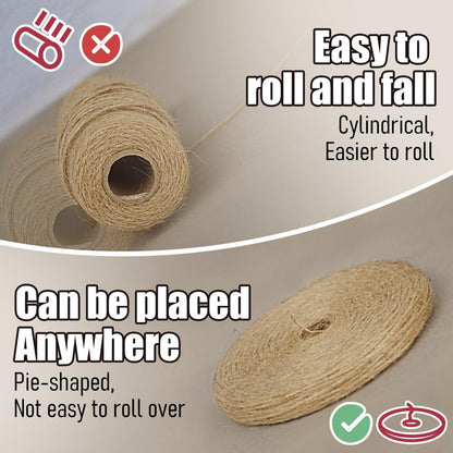 PerkHomy 800 Feet (2Pcs * 400Feet) Garden Twine Strong Natural Jute Long Brown Twine for Gardening Tomato Climbing Plant Tie Floristry Crafts Gift Wrapping Packing Decor