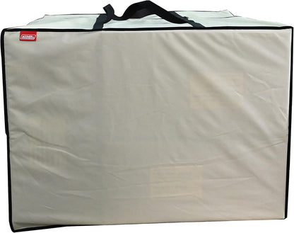 Outdoor Square Cushion/Cover Storage Bag, Protective Zippered Storage Bags with Handles, 32''L x 32''W x 24''H Beige