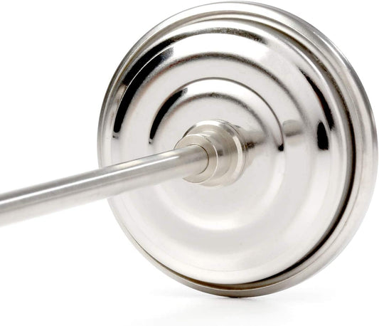 Compost Soil Thermometer by Greenco, Stainless Steel, Celsius and Fahrenheit Temperature Dial, 20 inch Stem