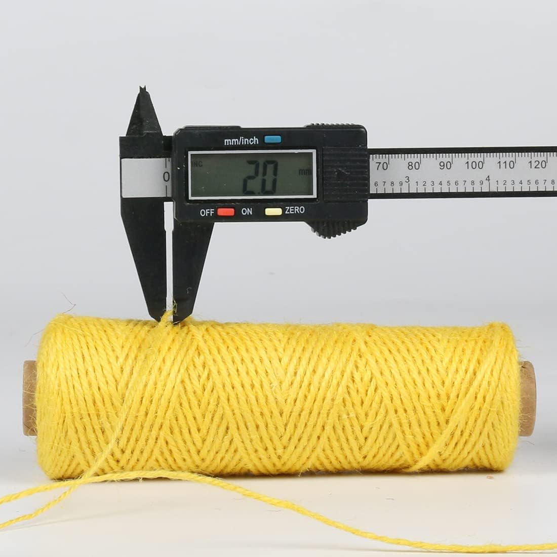 2mm 328ft Colored Natural Jute Twine String for Gift Wrapping Craft Baker Plant Christmas Ribbon Twine Handmade Arts Decoration Thin Packing String Home Decor