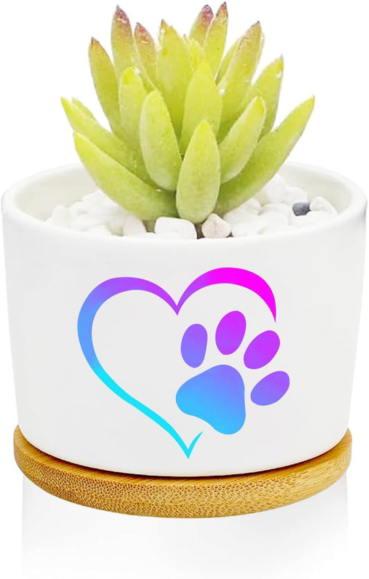 Love Dog Claw Planter Pots,Dog Loves Gifts for Women/Men/Housewarming/Wedding/Festival Birthday Gifts Planter Pots,Outdoors/Indoors,Window Decor,Garden Decor,Yard Decor,Home Decor,Office