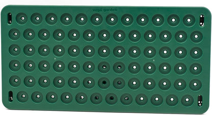 Vego garden Seedling Popper Tool, 3-in-1 Plant & Pop Board - 10" x 20", Works Perfectly with Stackable Seedling Trays