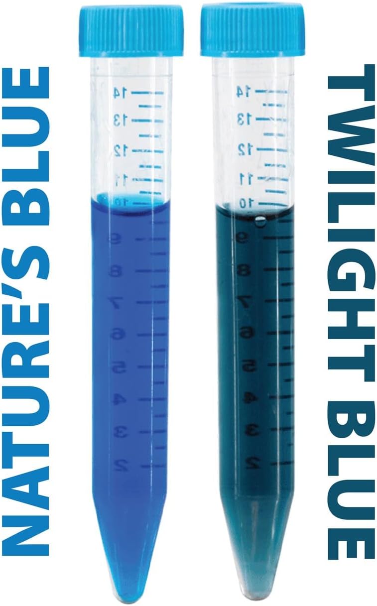 Airmax Pond Dye Plus, Nature's Blue Colorant & Natural Beneficial Bacteria, Large Pond & Lake Water Clarifier & Color Treatment, Shade Plants & Algae from Sunlight, Fish & Livestock Safe, 4 Gallons