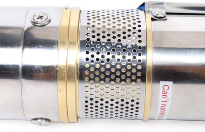 3 Inch Solar Water Pump Submersible Well Deep Bore Screw Well Garden Irrigation Kit with MPPT Controller (48V 400W)