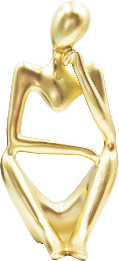 Thinker Statues and Sculptures, Resin Thinker Statue Ornaments, Abstract Style Sculptures, Housewarming Gifts, Housewarming Decorations, Living Room Dining Desk Decorations