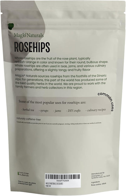 Whole Rosehips | Wild Harvest from Eastern Europe