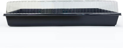 Jiffy Seed Starting Tray Seed Starter Kit with Humidity Dome - 10 Trays and Domes