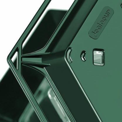 Bird Feeders for Outdoors Hanging Bird Feeder Wild Birds Seed, Green 2 Pack