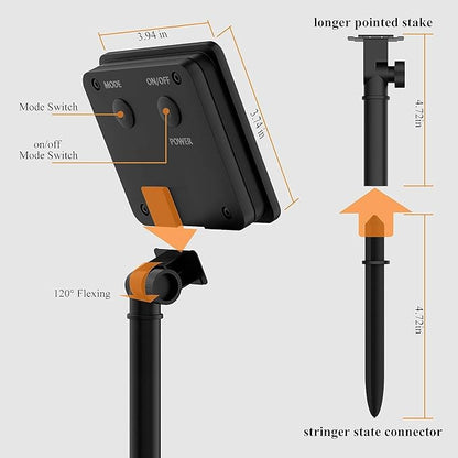 2 Pack Solar Christmas Lights Outdoor, 72FT 200 LED Solar String Lights with 8 Lighting Modes, IP65 Waterproof Solar Lights Outdoor for Xmas Garden Party Tree Decor