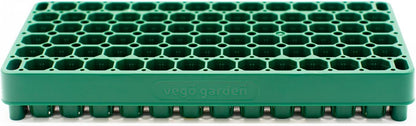 Vego garden 10" x 20" 76 Cells Seed Starter Tray Stackable Seedling Starting Germination Trays for Plants Planting Vegetables Herbs Flowers