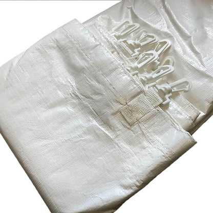 20' x 30' Economy Sidewall Kit for Canopy Tent, Complete Set of (2) White 20' and (2) 30' Side Walls for 7' Foot Height Party Frame and Outdoor Pole Tents, Tent Not Included