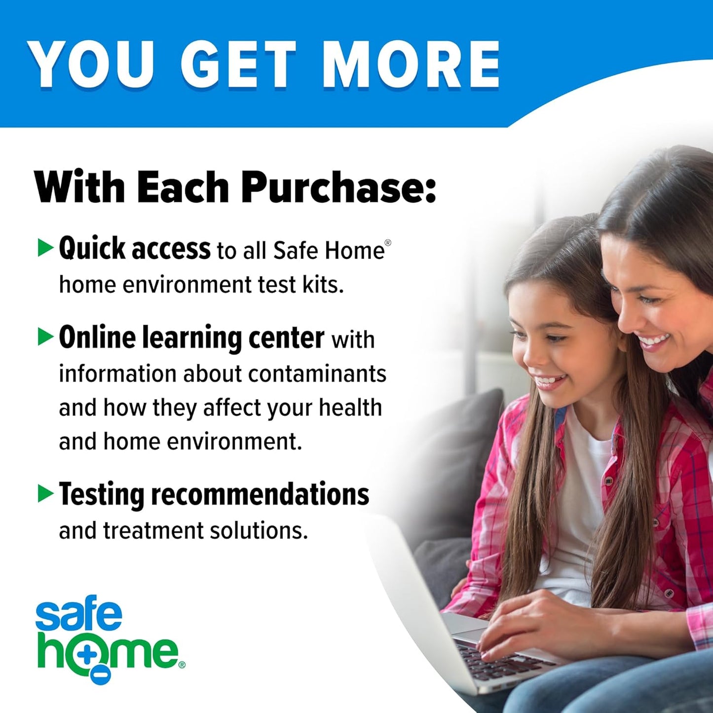 Safe Home® DIY Glyphosate Test Kit – Test for Toxic Herbicide (Glyphosate) in Water, Soil, Fruits, Vegetables, and More – 5 Minute Test – Detection to 200 PPB - (2 Pack)