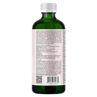 0-3-2 Giant Bloom: Orchid Bloom Enhancer - Orchid Bloom Booster - Orchid Food Fertilizer Concentrate - Chelated Nutrients for Healthy Flower & Reblooms (16 OZ)