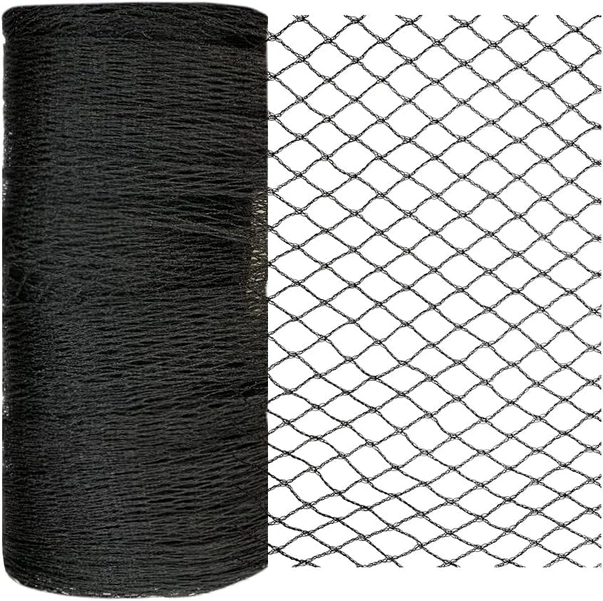 Bird Netting 15x20 Ft, 1/2In Mesh Heavy Duty Garden Netting Pest Barrier for Plants, Fruit Trees, Vegetables, Extra Strong Woven Mesh Netting, Animal Fencing Against Birds, Deer, Poultry