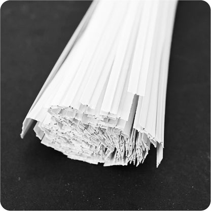 200PCS 6 Inch Kraft Paper Twist Ties, Reusable Cable Ties for Tying Bread, Plant Support, Bread Packaging, Candy Bags and Craft Projects (White)