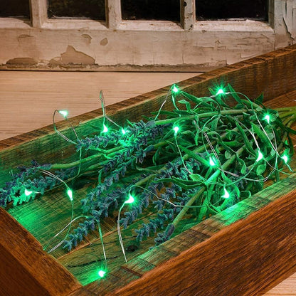 2 Pack Solar Powered Fairy String Lights Outdoor Waterproof 8 Modes Twinkle Christmas Decorations Lights, Each 33ft-100LED, 40ft-120LED, 66ft-200LED, 80ft-240LED, (Green, 33)