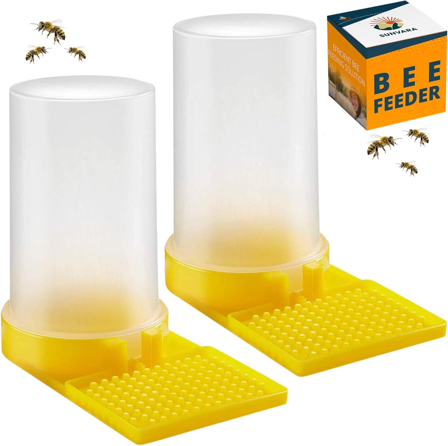 Bee Feeder Bee Watering Station 2 Pack