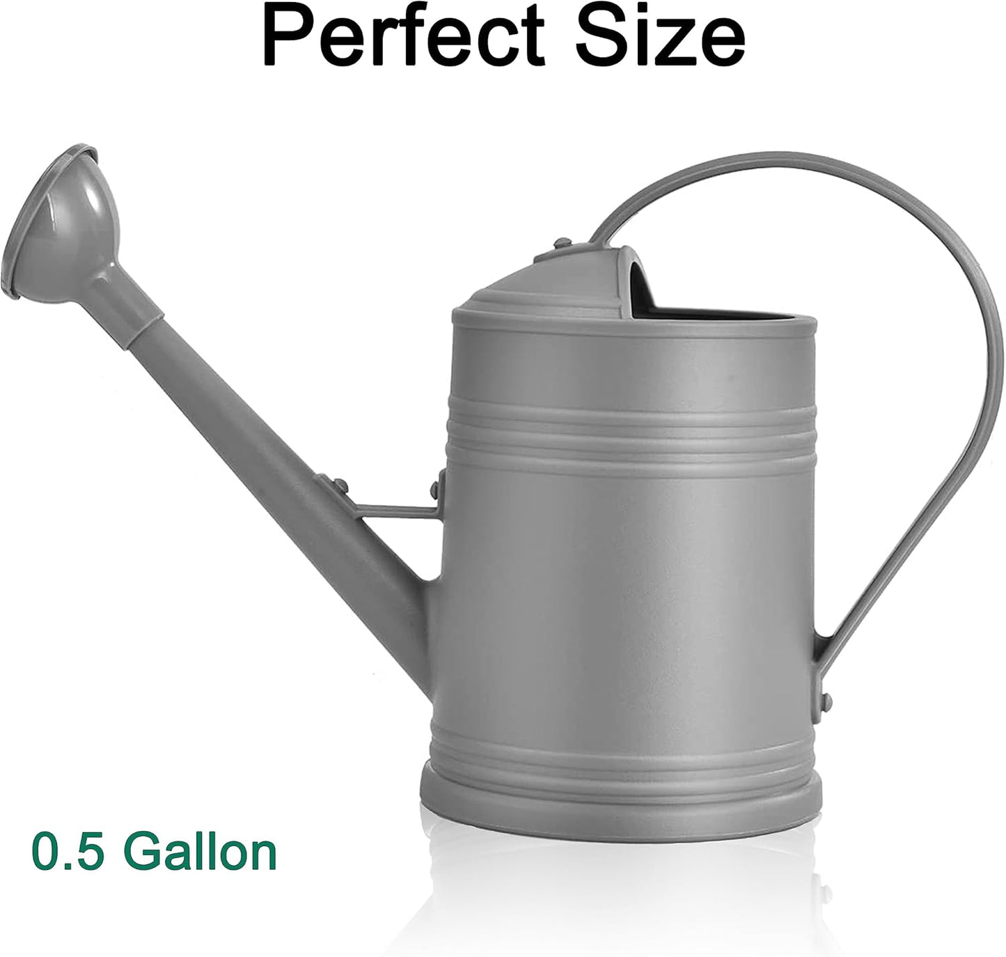 Plastic Indoor Watering Can with Sprinkler Head - 68 oz