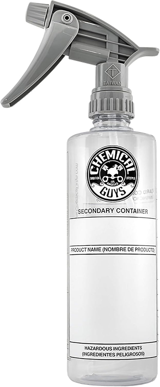 Chemical Guys ACC_121.32HD Chemical Resistant Heavy Duty Bottle and Sprayer, 32 oz